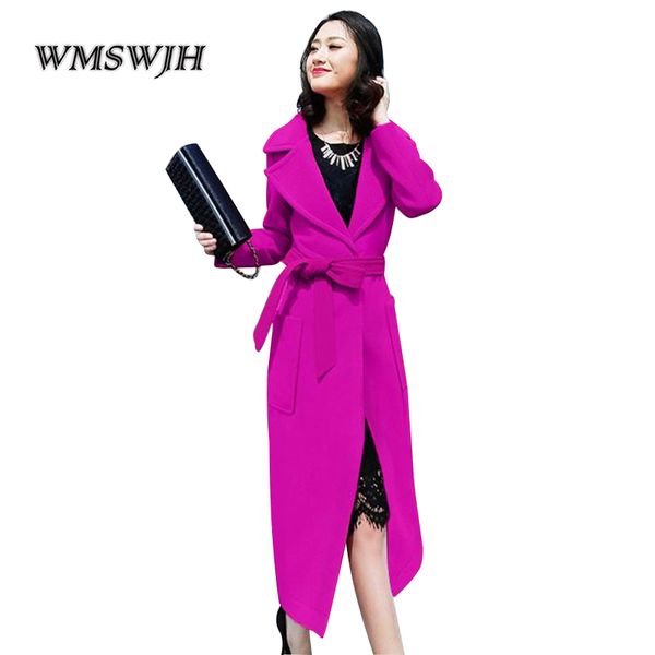 2018 autumn winter woolen coat fashion ultra long cashmere coat lapel long sleeve slim outwear solid color female overcoat jm265, Black
2018 autumn winter woolen coat fashion ultra long cashmere coat lapel long sleeve slim outwear solid color female overcoat jm265, Black