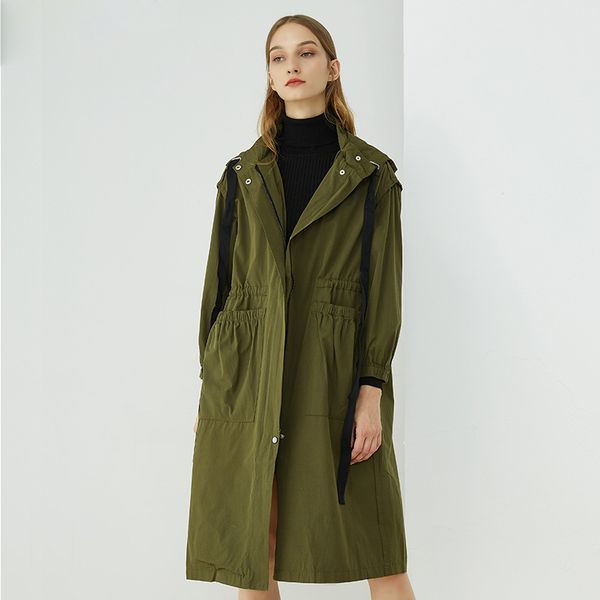 bootyjeans 2018 autumn new high-end women's fashion long design windbreaker lady wind coats hooded 3 colors trench coats, Tan;black
bootyjeans 2018 autumn new high-end women's fashion long design windbreaker lady wind coats hooded 3 colors trench coats, Tan;black