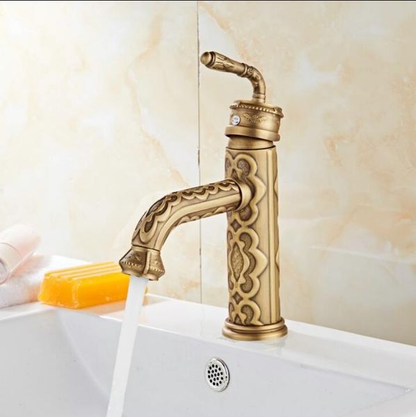 high quality antique bronze copper carving deck mounted basin faucet bathroom wash basin faucet sink mixer tap
high quality antique bronze copper carving deck mounted basin faucet bathroom wash basin faucet sink mixer tap