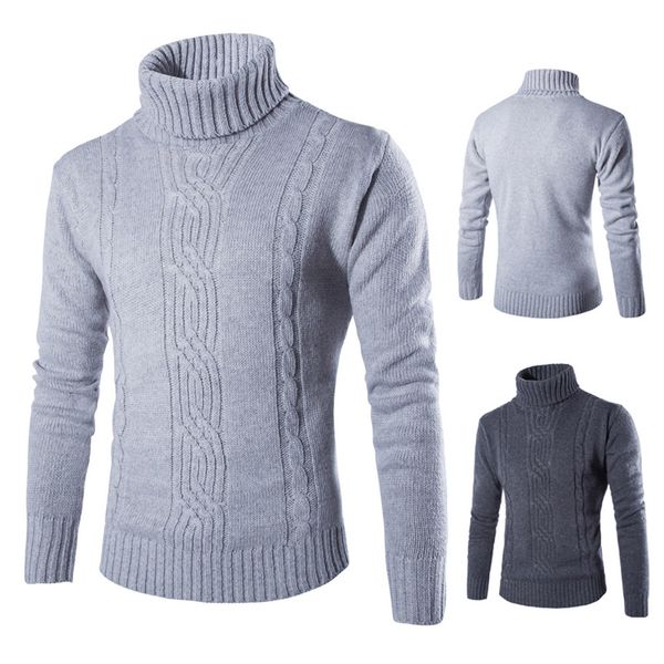 2018 men sweater warm solid high lapel knitted pullovers british men's clothing pure color male turtleneck sweater size -2xl, White;black
2018 men sweater warm solid high lapel knitted pullovers british men's clothing pure color male turtleneck sweater size -2xl, White;black