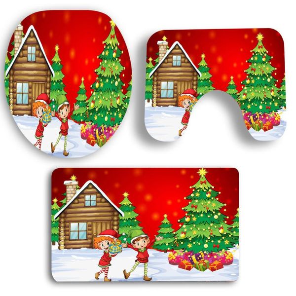 eco-friendly bathroom mat set 3pcs christmas bathroom non-slip pedestal rug bathroom toilet cover set bath mat set
eco-friendly bathroom mat set 3pcs christmas bathroom non-slip pedestal rug bathroom toilet cover set bath mat set