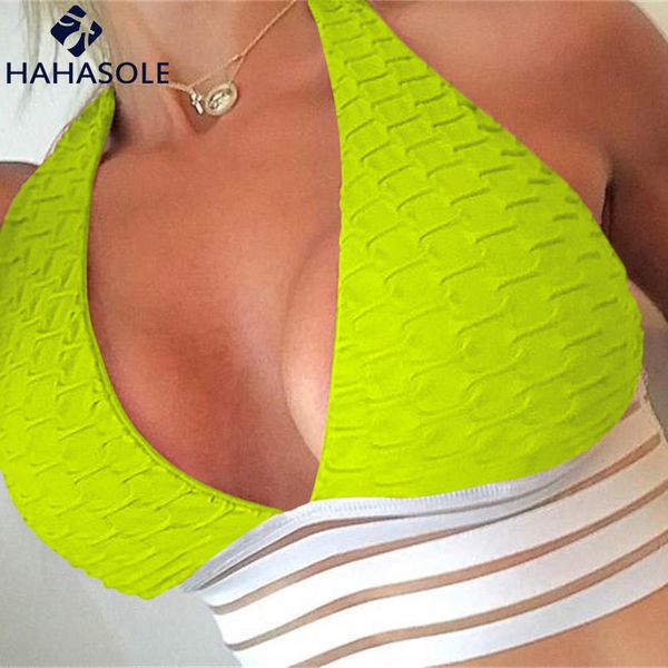 hahasole summer sports bras pure color halter sling backless crop sports printed sleeveless women sportswear hwa1658-5, White;black
hahasole summer sports bras pure color halter sling backless crop sports printed sleeveless women sportswear hwa1658-5, White;black