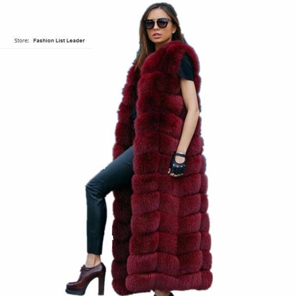 10steps 120cm super long fur vest winter women luxury faux fur vest furry slim woman fake plus size faux wj1342, Black
10steps 120cm super long fur vest winter women luxury faux fur vest furry slim woman fake plus size faux wj1342, Black