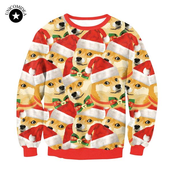 unicomidea funny doge 3d hoodie sweatshirt xmas clothing pullover casual harajuku sweatshirts men women hip hop dropship, Black
unicomidea funny doge 3d hoodie sweatshirt xmas clothing pullover casual harajuku sweatshirts men women hip hop dropship, Black