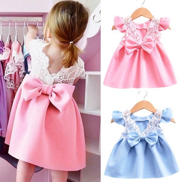 baby girls fashion backless dress big bow knot back v-neck fly sleeve kids formal party dresses 18012701, Red;yellow
baby girls fashion backless dress big bow knot back v-neck fly sleeve kids formal party dresses 18012701, Red;yellow