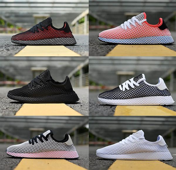New High Quality 2018 Mesh Breathable Running Sneakers Originals Deerupt Runner Men and Women Damping Rubber Athletic Shoes
New High Quality 2018 Mesh Breathable Running Sneakers Originals Deerupt Runner Men and Women Damping Rubber Athletic Shoes