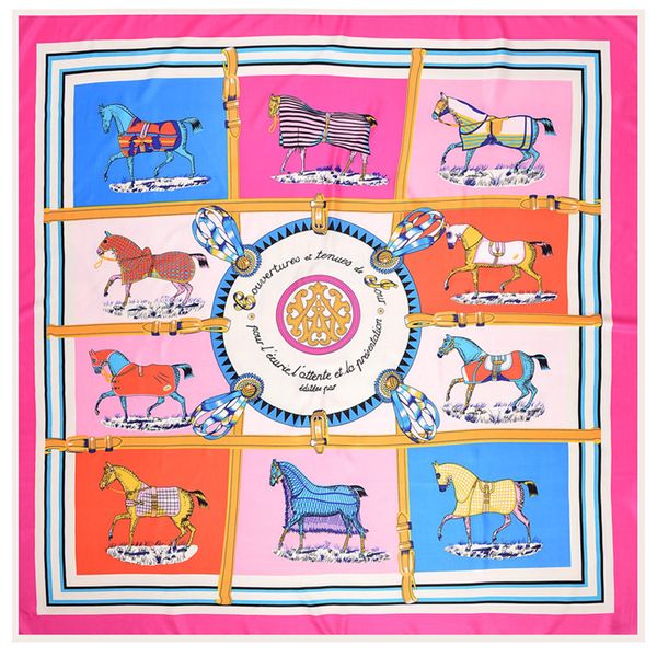 new shawl silk scarf women square big printing swift large fashion female scarves foulard wraps hijab horse twill neckerchief 130cm*130 jatf, White;black
new shawl silk scarf women square big printing swift large fashion female scarves foulard wraps hijab horse twill neckerchief 130cm*130 jatf, White;black