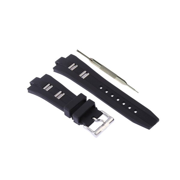 mdnen 8x26mm black watch band strap fits for bvlg diagono | spring bar tool, Black;brown
mdnen 8x26mm black watch band strap fits for bvlg diagono | spring bar tool, Black;brown