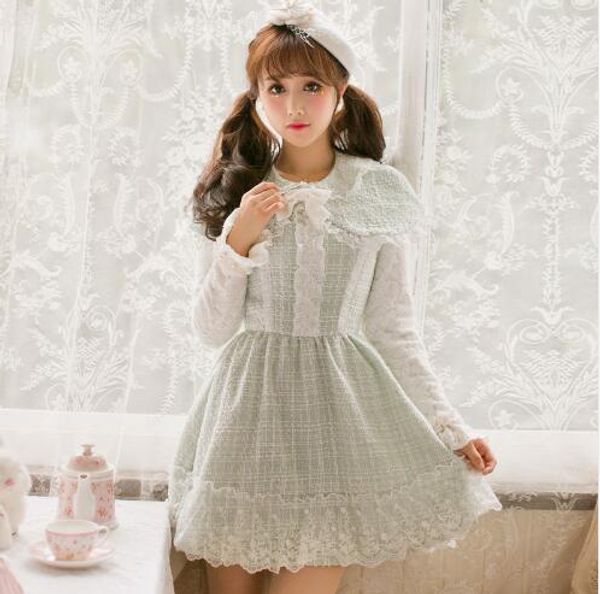 princess sweet lolita dress candy rain autumn japanese style sweet long sleeve princess winter dress vestidos gifts, Black;red
princess sweet lolita dress candy rain autumn japanese style sweet long sleeve princess winter dress vestidos gifts, Black;red