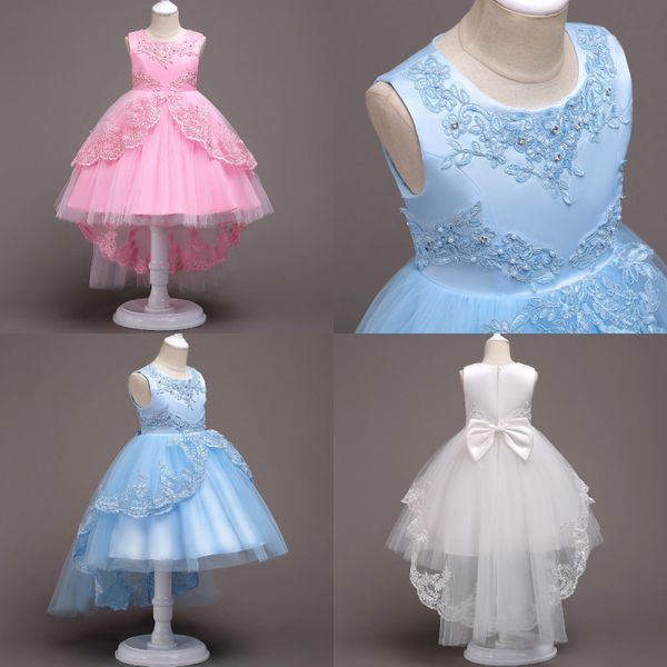 pretty high low flower girls dresses 6 colors beaded crystals lace appliqued dresses girls kids christmas brithday party prom dress, White;blue
pretty high low flower girls dresses 6 colors beaded crystals lace appliqued dresses girls kids christmas brithday party prom dress, White;blue