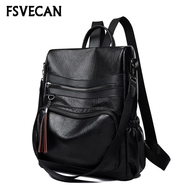 female leather backpack women fashion tassel anti theft school backpack for girls travel shoulder bag backpacks woman 2018
female leather backpack women fashion tassel anti theft school backpack for girls travel shoulder bag backpacks woman 2018