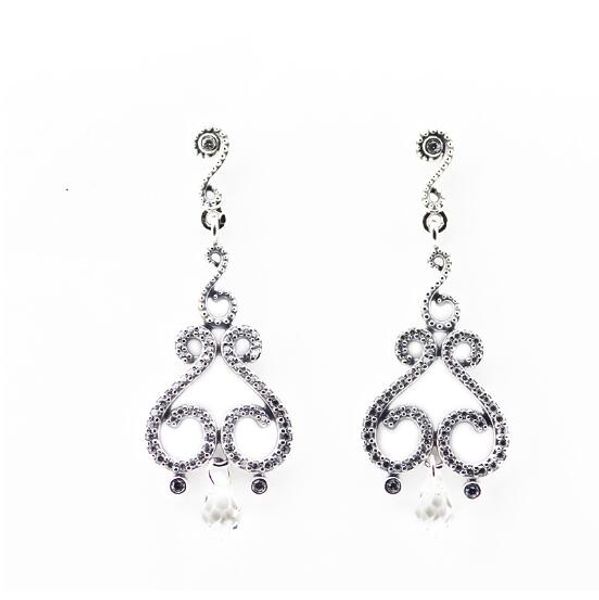 original 925 sterling silver jewelry swirling chandeliers drop earrings with clear cz silver earrings for women wholesale 2018 spring, Golden;silver
original 925 sterling silver jewelry swirling chandeliers drop earrings with clear cz silver earrings for women wholesale 2018 spring, Golden;silver