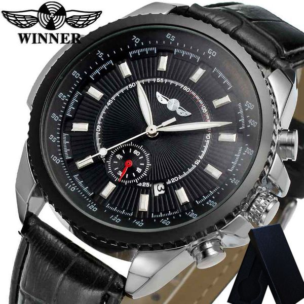 winner mens watches automatic mechanical calendar leather man clock sport army male wristwatch 0144, Slivery;brown
winner mens watches automatic mechanical calendar leather man clock sport army male wristwatch 0144, Slivery;brown