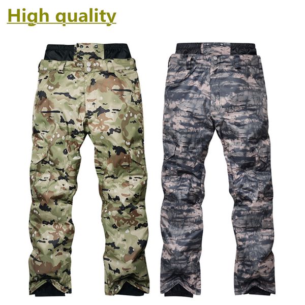 men winter snowboard pants outdoor windproof waterproof warming camouflage thicker high waist skiing pants
men winter snowboard pants outdoor windproof waterproof warming camouflage thicker high waist skiing pants
