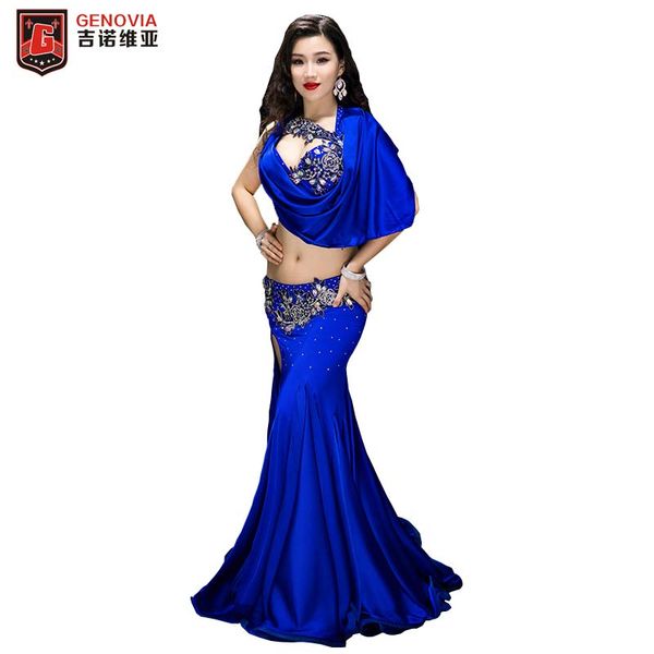 new belly dance costumes elegant inclined shoulder women halloween christmas party dancing wear 2 pcs set outfit bra + skirt, Black;red
new belly dance costumes elegant inclined shoulder women halloween christmas party dancing wear 2 pcs set outfit bra + skirt, Black;red