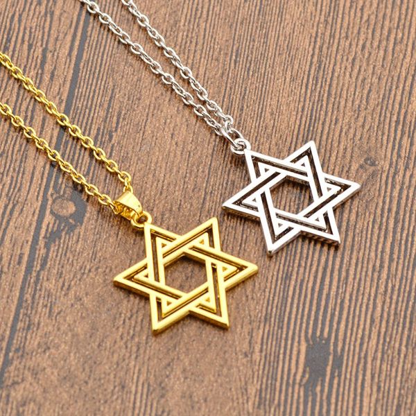 Jewish Star of David Charm Necklace Silver Gold Pendant Chain Statement Jewelry Valentine's Day gifts
Jewish Star of David Charm Necklace Silver Gold Pendant Chain Statement Jewelry Valentine's Day gifts