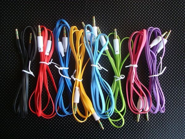 500pcs/lot 3.5mm to 3.5mm colorful flat type car aux audio cable extended audio auxiliary cable wholesale
500pcs/lot 3.5mm to 3.5mm colorful flat type car aux audio cable extended audio auxiliary cable wholesale