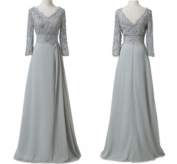 sliver lace mother of the bride groom dresses with long sleeves sequin v neck chiffon plus size formal evening party gowns g192, Black;red
sliver lace mother of the bride groom dresses with long sleeves sequin v neck chiffon plus size formal evening party gowns g192, Black;red