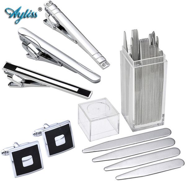 Ayliss 1 компл. из нержавеющей стали манжеты LinkTie клип металлический воротник остается рубашка вставки подарок для деловых мужчин БФ отец пенсне галстук
Ayliss 1 компл. из нержавеющей стали манжеты LinkTie клип металлический воротник остается рубашка вставки подарок для деловых мужчин БФ отец пенсне галстук