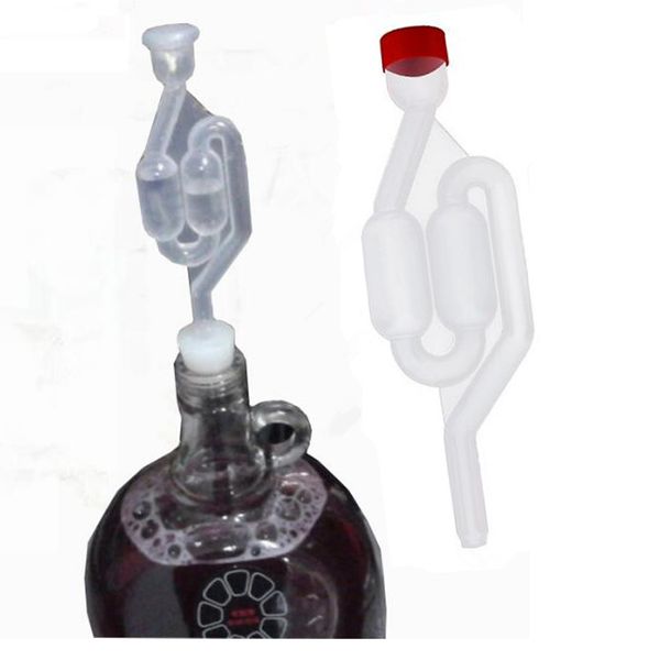 good quality airlock homebrew air lock bubble grommet one-way exhaust water seal valve with cork wine maker with ser
good quality airlock homebrew air lock bubble grommet one-way exhaust water seal valve with cork wine maker with ser