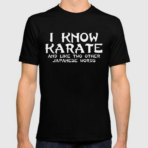 new fashion i know karate printing man t-shirt cotton o neck mens short sleeve mens tshirt male tees wholesale, White;black
new fashion i know karate printing man t-shirt cotton o neck mens short sleeve mens tshirt male tees wholesale, White;black