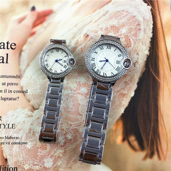 classic fashion clock luxury silver diamonds watch men stainless stell women wristwatch watches lovers clock wholesale dropshipping, Slivery;brown
classic fashion clock luxury silver diamonds watch men stainless stell women wristwatch watches lovers clock wholesale dropshipping, Slivery;brown