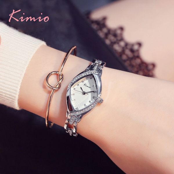 kimio ladies watch fine crystal dial women angel eyes bracelet watches stainless steel clock gift with box, Slivery;brown
kimio ladies watch fine crystal dial women angel eyes bracelet watches stainless steel clock gift with box, Slivery;brown