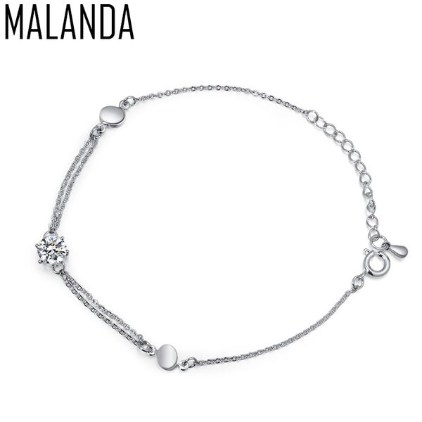 malanda brand metal sequins bracelet bangles round zircon fashion charm bracelet silver color chain for women mothers day gift, Golden;silver
malanda brand metal sequins bracelet bangles round zircon fashion charm bracelet silver color chain for women mothers day gift, Golden;silver