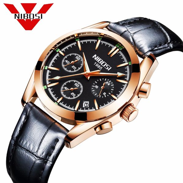 nibosi sports waterproof quartz watches leather strap watches reloj hombre relogio masculino, Slivery;brown
nibosi sports waterproof quartz watches leather strap watches reloj hombre relogio masculino, Slivery;brown