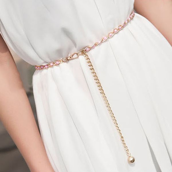new arrival fashion imitation pearl beads waist body chain belt women waistband strap beautiful waist belts, Black;brown
new arrival fashion imitation pearl beads waist body chain belt women waistband strap beautiful waist belts, Black;brown