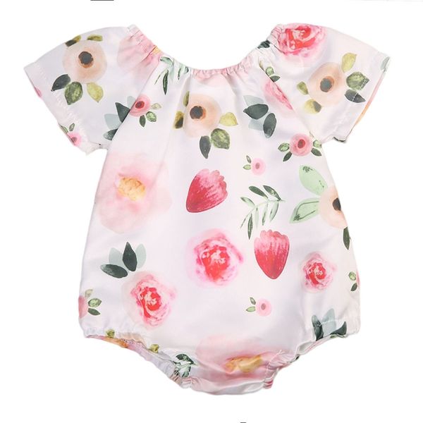 newborn infant baby girls short sleeves printing floral bodysuit jumpsuit outfits clothes 0-24m fashion, Blue 
newborn infant baby girls short sleeves printing floral bodysuit jumpsuit outfits clothes 0-24m fashion, Blue