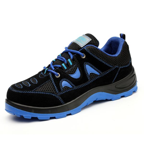 new fashion mens large size breathable steel toe caps work safety shoes anti-pierce building site worker tooling security boots, Black
new fashion mens large size breathable steel toe caps work safety shoes anti-pierce building site worker tooling security boots, Black