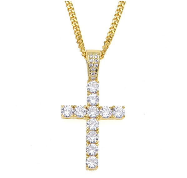 men women hip hop cross pendant necklace fully cubic zirconia rhinestone necklace 24" 24inch cuba chain 18k gold silver plated jewelry
men women hip hop cross pendant necklace fully cubic zirconia rhinestone necklace 24" 24inch cuba chain 18k gold silver plated jewelry