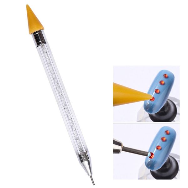 Nail Art Jewelry двуглавый точка Rhinestone Crayon Точечные Буровой инструмент Дрель ручка
Nail Art Jewelry двуглавый точка Rhinestone Crayon Точечные Буровой инструмент Дрель ручка
