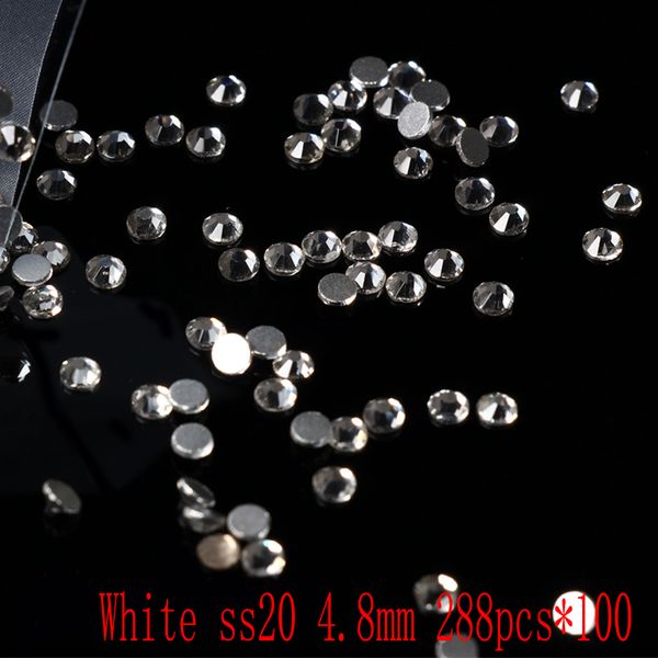 wholesale rhinestones new ss20 white 28800pcs 4.8mm crystal color non ix rhinestones for nails flatback nail art decorations, Silver;gold
wholesale rhinestones new ss20 white 28800pcs 4.8mm crystal color non ix rhinestones for nails flatback nail art decorations, Silver;gold