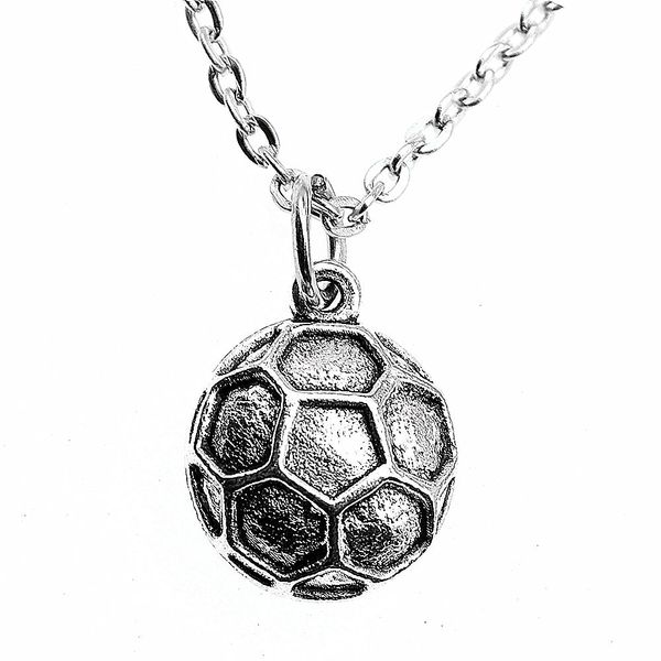 wysiwyg 5 pieces metal chain necklaces pendants women necklace jewelry soccer ball 16x13mm n2-b13621, Silver
wysiwyg 5 pieces metal chain necklaces pendants women necklace jewelry soccer ball 16x13mm n2-b13621, Silver
