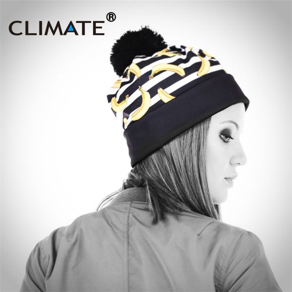 climate new women winter hat warm pompon hats beanie 3d banana printing beanies cap unique knitted warm winter pom hat
climate new women winter hat warm pompon hats beanie 3d banana printing beanies cap unique knitted warm winter pom hat