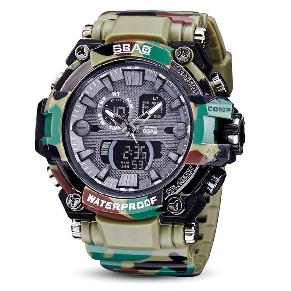 multi-function men sports watches waterproof digital electronics watches wristwatches reloj, Slivery;brown
multi-function men sports watches waterproof digital electronics watches wristwatches reloj, Slivery;brown