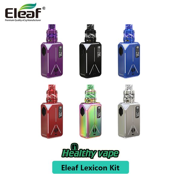 Eleaf Lexicon Kit с распылителем ELLO Duro PMMA 6,5 мл Lexicon TC аккумулятор мод 235 Вт Dual 18650 мод
Eleaf Lexicon Kit с распылителем ELLO Duro PMMA 6,5 мл Lexicon TC аккумулятор мод 235 Вт Dual 18650 мод