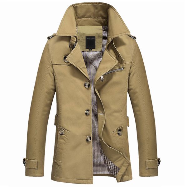 2018 new autumn male overcoat long jacket coat men men 's trench coat trenchcoat masculina windbreaker outwear dropshipping, Tan;black
2018 new autumn male overcoat long jacket coat men men 's trench coat trenchcoat masculina windbreaker outwear dropshipping, Tan;black