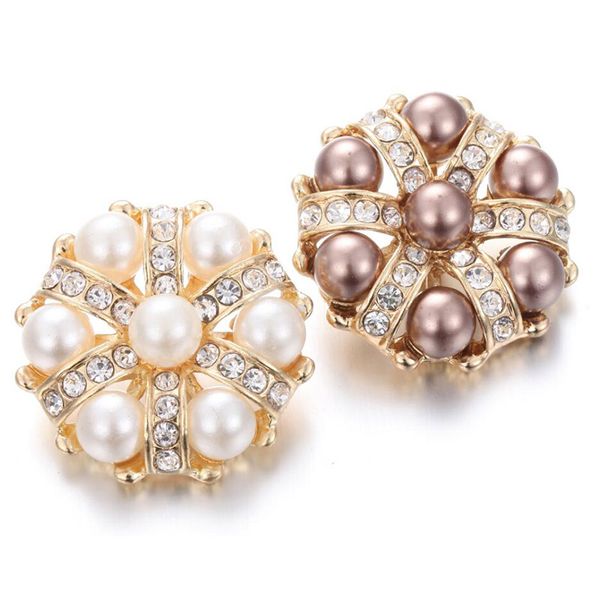 2018 new snap jewelry big vintage imitation pearls beaded 18mm snap buttons fit snap bracelet valentine's day gifts, Bronze;silver
2018 new snap jewelry big vintage imitation pearls beaded 18mm snap buttons fit snap bracelet valentine's day gifts, Bronze;silver
