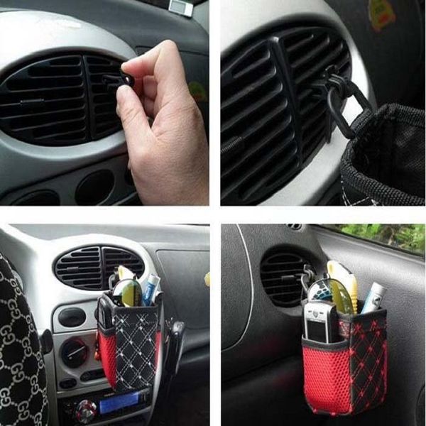 air outlet storage box bag holder car seat organizer catcher space store universal red/black check pu leather
air outlet storage box bag holder car seat organizer catcher space store universal red/black check pu leather