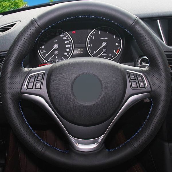black leather hand-stitched car steering wheel cover for bmw x1 2014 2015
black leather hand-stitched car steering wheel cover for bmw x1 2014 2015