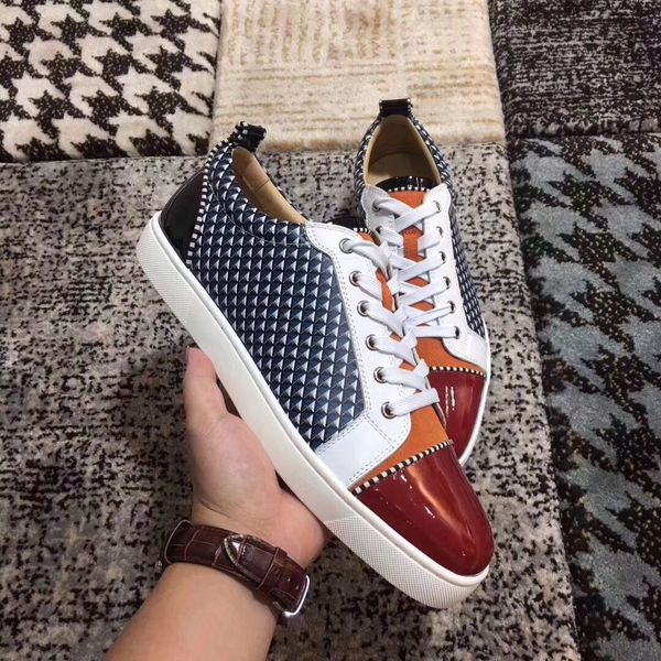 lover designer red bottom sneakers shoes women,men casual walking genuine leather flat,famous louisflats outdoor footwear trainer eu35-46, Black
lover designer red bottom sneakers shoes women,men casual walking genuine leather flat,famous louisflats outdoor footwear trainer eu35-46, Black