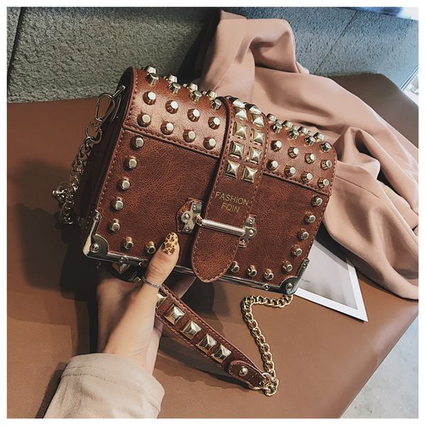 messenger rivet candy bags plain keg of character vogue tote bags single shoulder cross body bags fanqie /11
messenger rivet candy bags plain keg of character vogue tote bags single shoulder cross body bags fanqie /11
