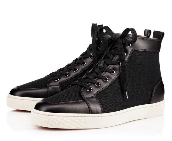 2018 new arrival famous brand mens women black leather &canvas high red bottom sneakers,brand casual shoes 36-47 drop shipping
2018 new arrival famous brand mens women black leather &canvas high red bottom sneakers,brand casual shoes 36-47 drop shipping