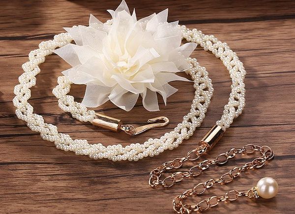 2018 new belt luxury desiger belt women pearl belts fashion accessory waist belts chain belts stretch waistband women dress belt, Black;brown 
2018 new belt luxury desiger belt women pearl belts fashion accessory waist belts chain belts stretch waistband women dress belt, Black;brown