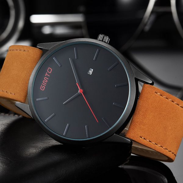 2018 gimto stylish watch men men's quartz-watch waterproof clock men wrist watches relogio masculino reloj hombre, Slivery;brown
2018 gimto stylish watch men men's quartz-watch waterproof clock men wrist watches relogio masculino reloj hombre, Slivery;brown