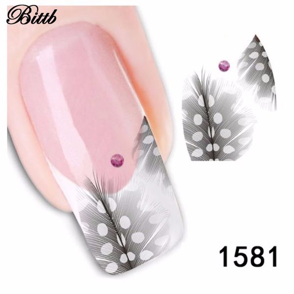 bittb 2ps black feather nail art sticker water transfer nail stickers decal french manicure diy foil fingernail tips accessories
bittb 2ps black feather nail art sticker water transfer nail stickers decal french manicure diy foil fingernail tips accessories