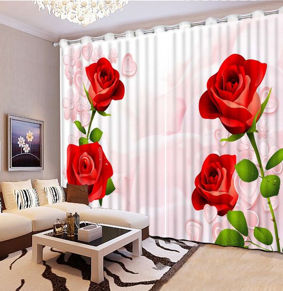custom 3d stereoscopic curtains for kitchen rose blackout curtains luxury curtain for living room european style
custom 3d stereoscopic curtains for kitchen rose blackout curtains luxury curtain for living room european style